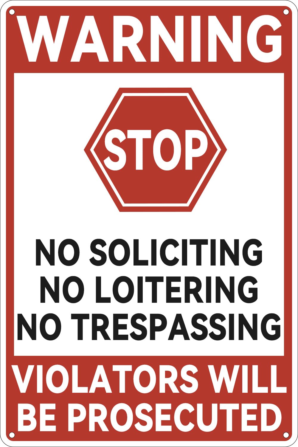 Private Property Funny Yard Sign Private Property No Trespassing Sign For Fence,Violators Will Be Prosecuted Warning Sign Wall Decor For Home Farm Garden Garage Outside Indoor Decor 12x16 Inch