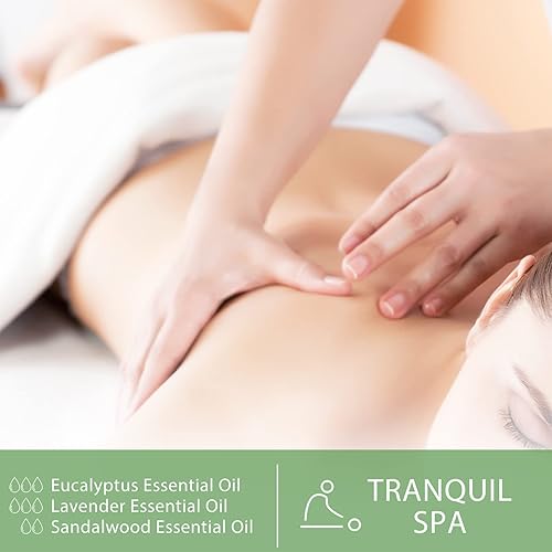 Miniatura 5 de Aceite esencial de sándalo de 3.3 fl oz, aceites esenciales puros de aromaterapia para difusor, humidificador, relajación, aceites perfumados para