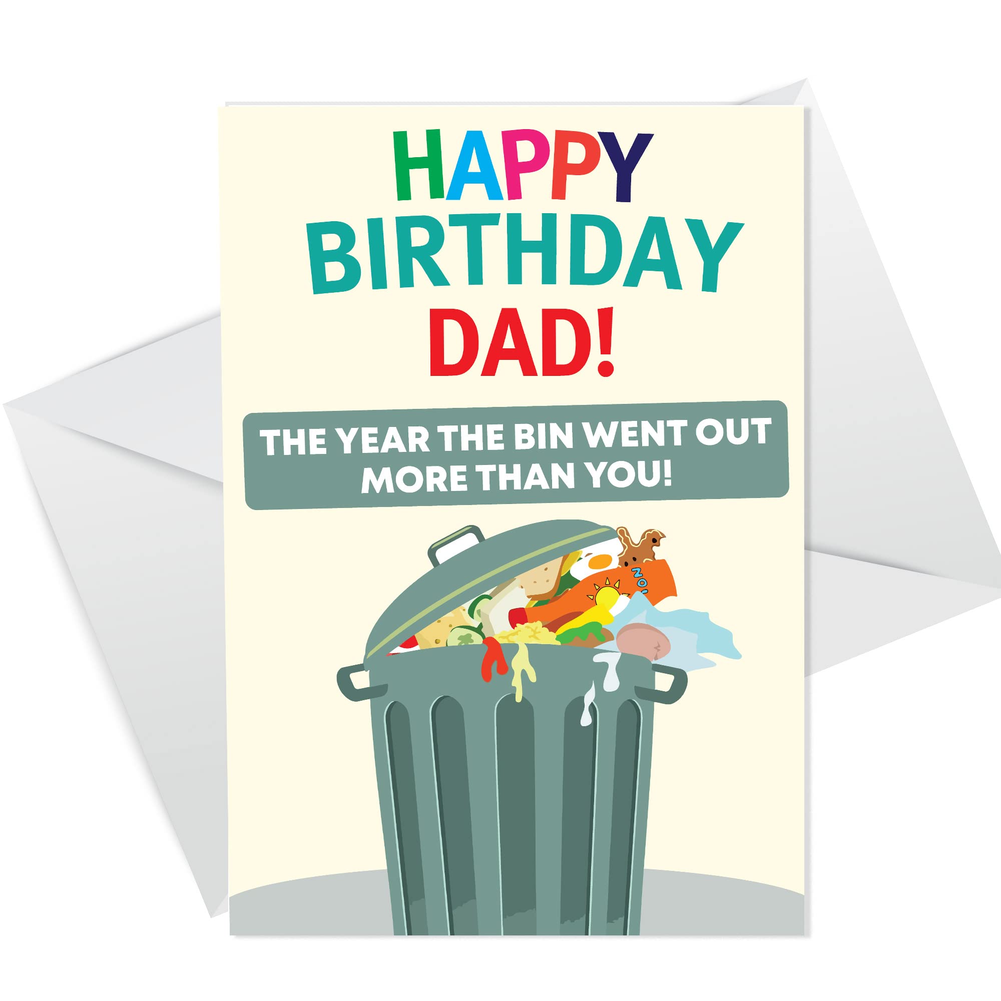 Funny Birthday Card For Dad Lockdown Theme Novelty Birthday Card For Him