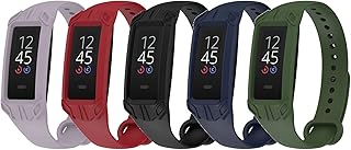 Chofit Band with Case Compatible with Amazon Halo View, Adjustable Soft Silicone Band Breathable Replacement Strap Accessory Wristband