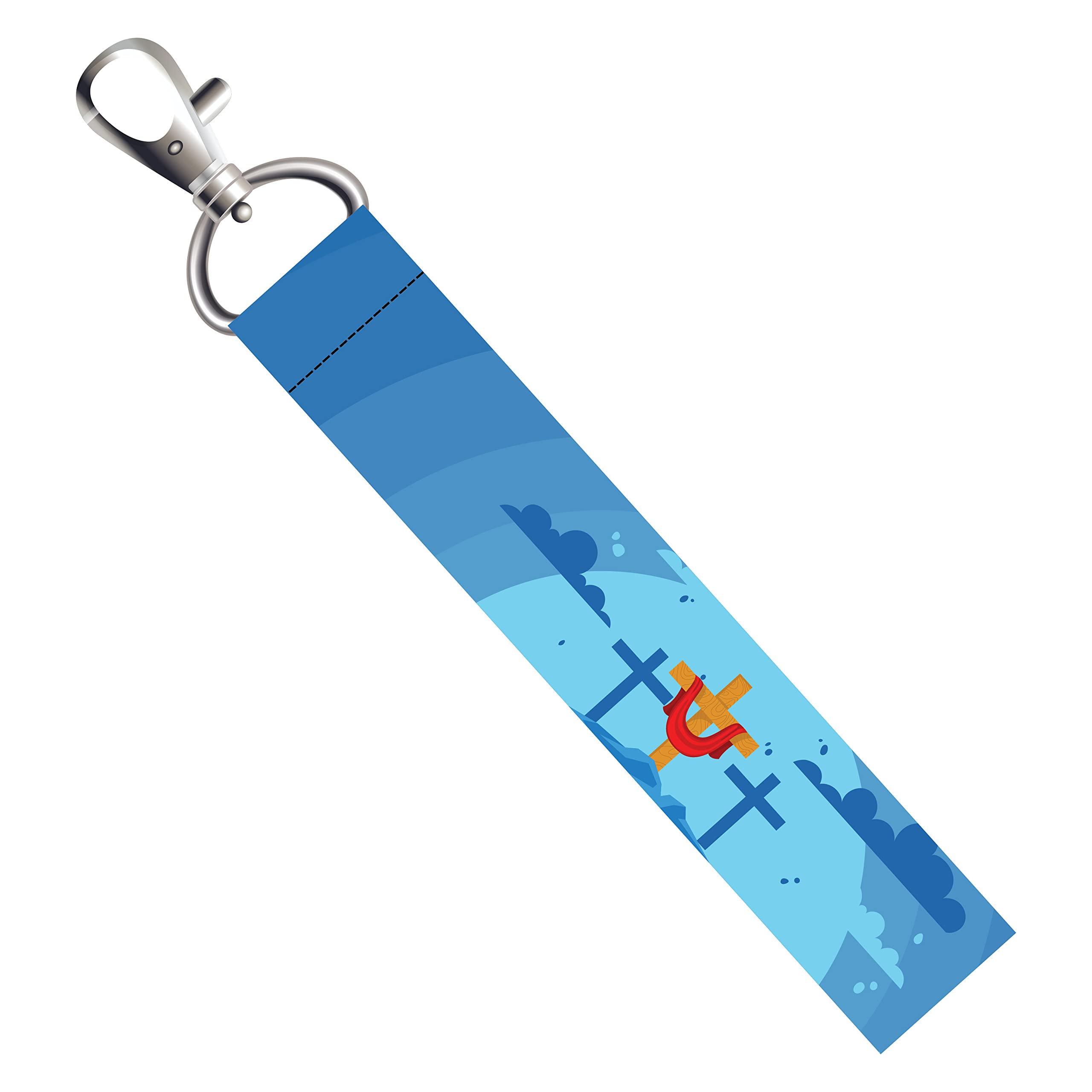 Christian Cross Lanyard Bag Tag with Swivel Lobster for Gift Luggage Bags Backpack Laptop Bags L X H 5 X 0.8 INCH-image-24