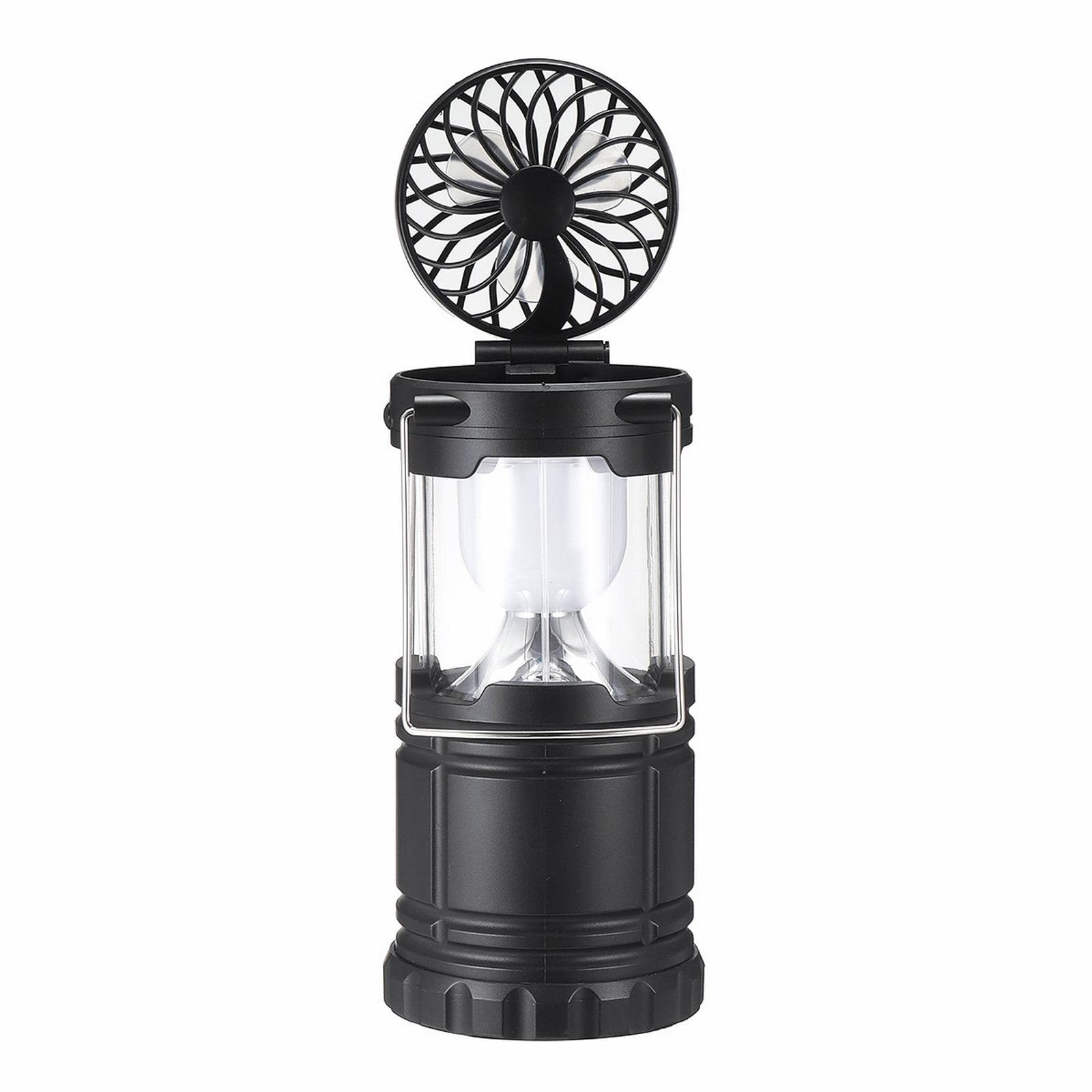 Lampa kempingowa przenośna lampa kempingowa LED wentylator sufitowy namiot na zewnątrz latarka ręczna USB ładowalna wodoodporna wyszukiwanie