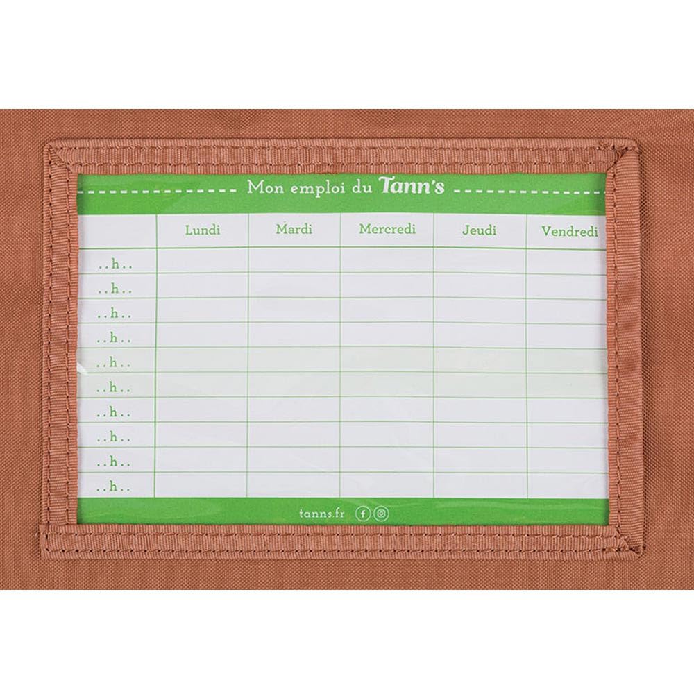 Cartable 41 cm Tann's Les Signatures Camille Bleu Marine