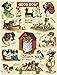 Cavallini Mini Puzzle, Vintage Dogs, 240 Pieces