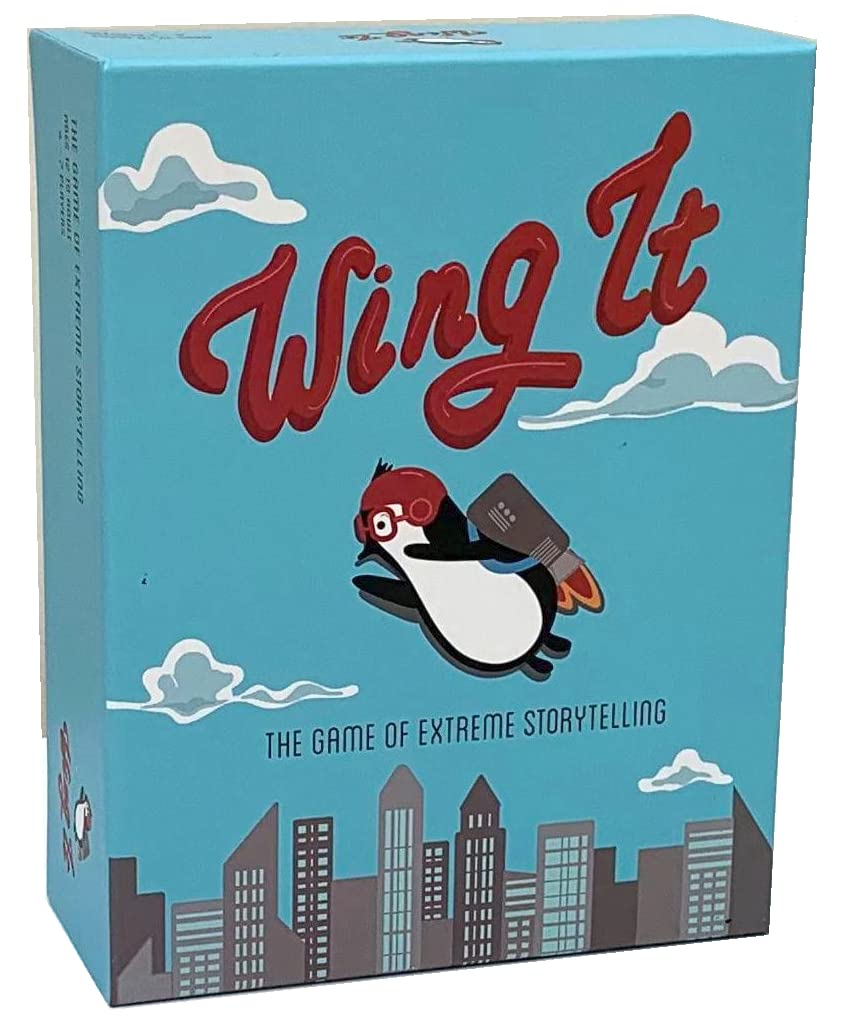 Amazon.com: FLG FLYING LEAP GAMES Wing It: The Game of Extreme Storytelling  : Toys & Games