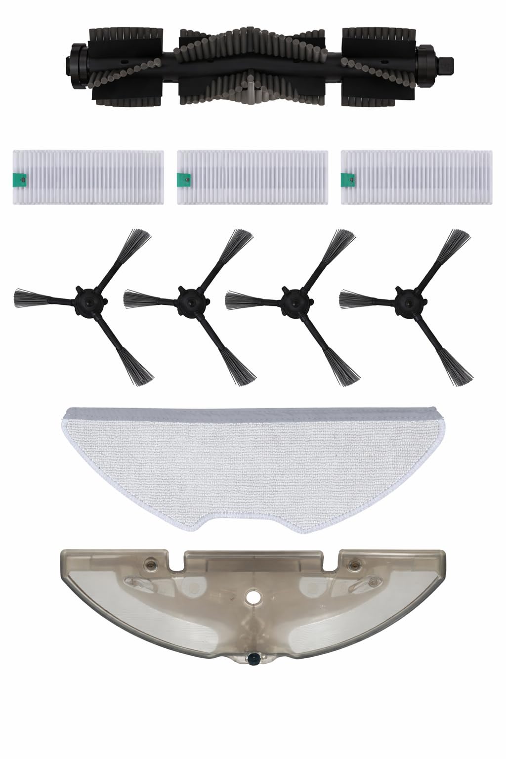 Accessory Set for Robo L Vac Voice Pro [ Side Brus - 4 Nos + Hepa Filter - 3 Nos + Mopping Cloth - 1 Nos + Rolling Brush- 1 Nos + Mop Bracket - 1 Nos ]-image-20
