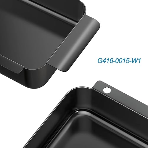 Miniatura 3 de Bandeja de grasa para atrapador de grasa Charbroil 9328812P06 G416-0015-W1 G325-5703-W1 con bandeja de goteo desechable de aluminio para Charbroil