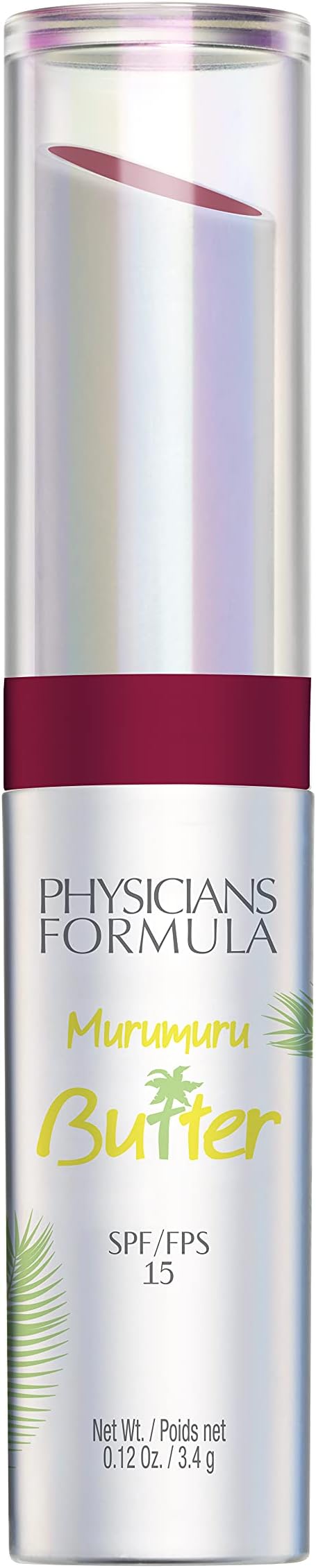 Physicians Formula Murumuru Butter Lip Cream Spf 15 - Acai Berry, Pink, 3 g