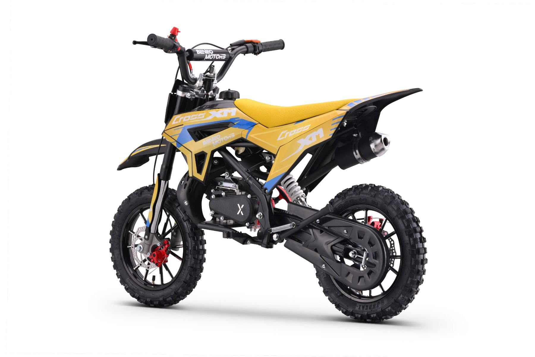 Motocross per bambini Beneo Motors CROSS XM Giallo - 50cc