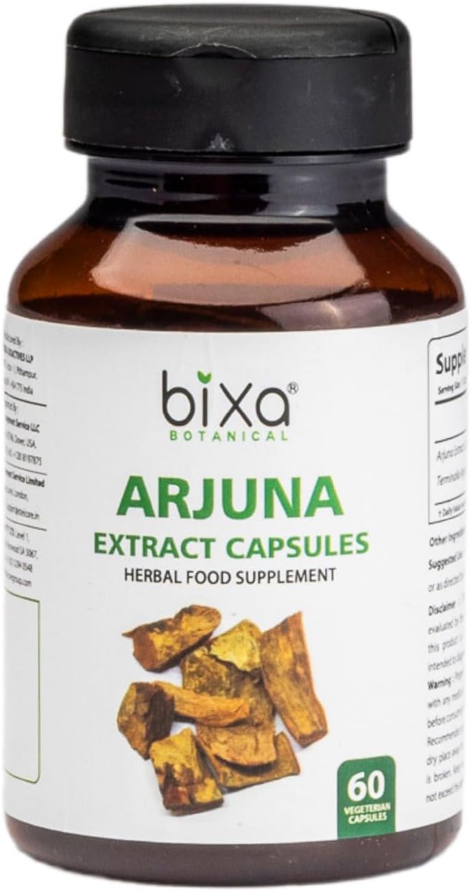 Arjuna Powder (Terminalia Arjuna) 200g (7 Oz) Potent Heart Tonic & rejuvenative | Helps to heal ulcers | Herbal Supplement for Heart Health | Superfood | Gluten Free | Non GMO | Premium Quality