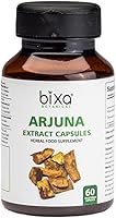 Vista 1 de bixa BOTANICAL Arjuna (Terminalia Arjuna) Suplemento herbario natural ayurvédico Superalimento (60 unidades (paquete de 1), cápsulas de extracto
