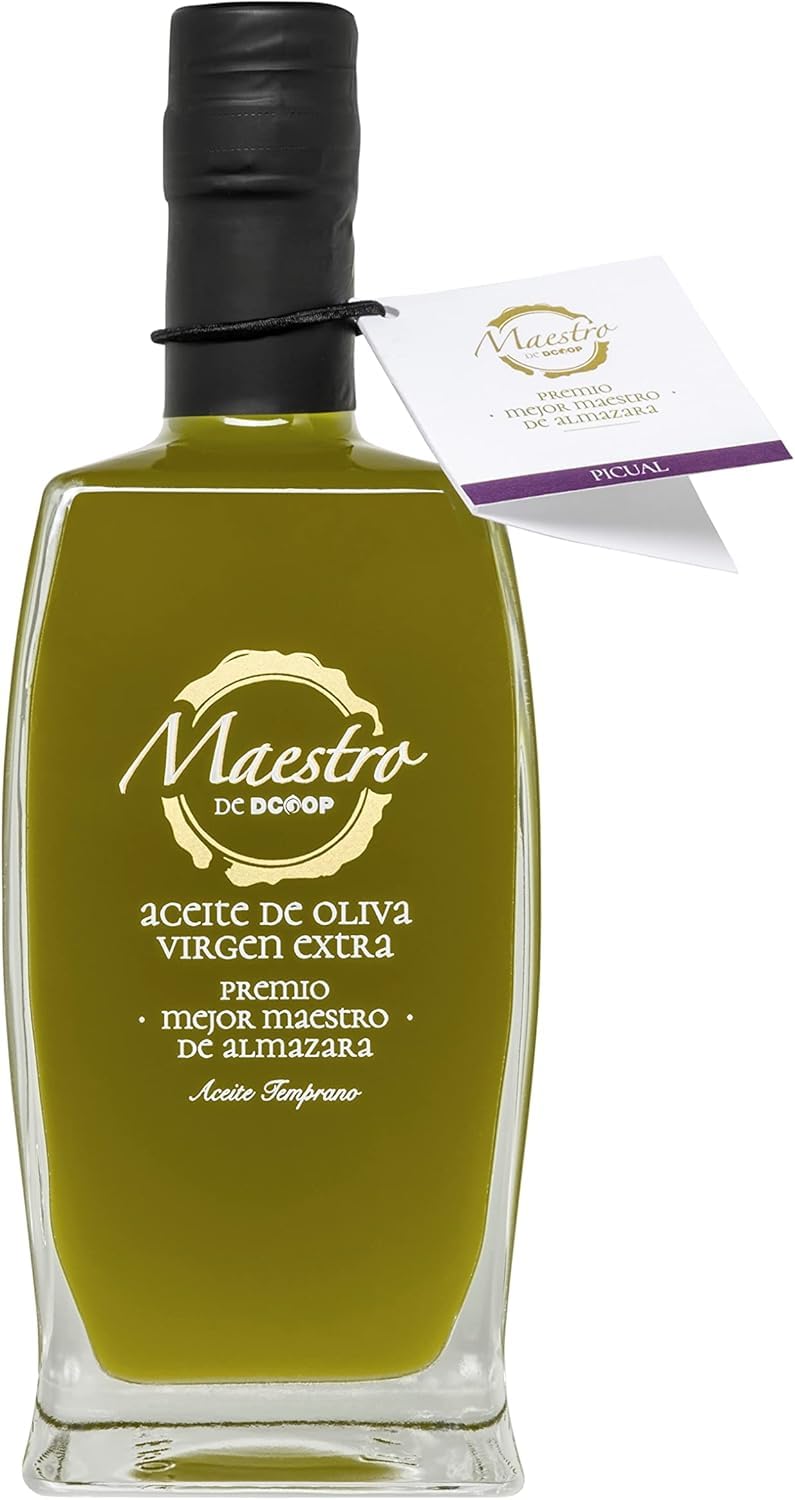 DCOOP Aceite de Oliva Virgen Extra - Premio Mejor Maestro de Almazara, Sin Filtrar, AOVE Variedad Arbequina, Edición Exclusiva y Limitada, Ideal para Consumo en Crudo, 500ml — view 14