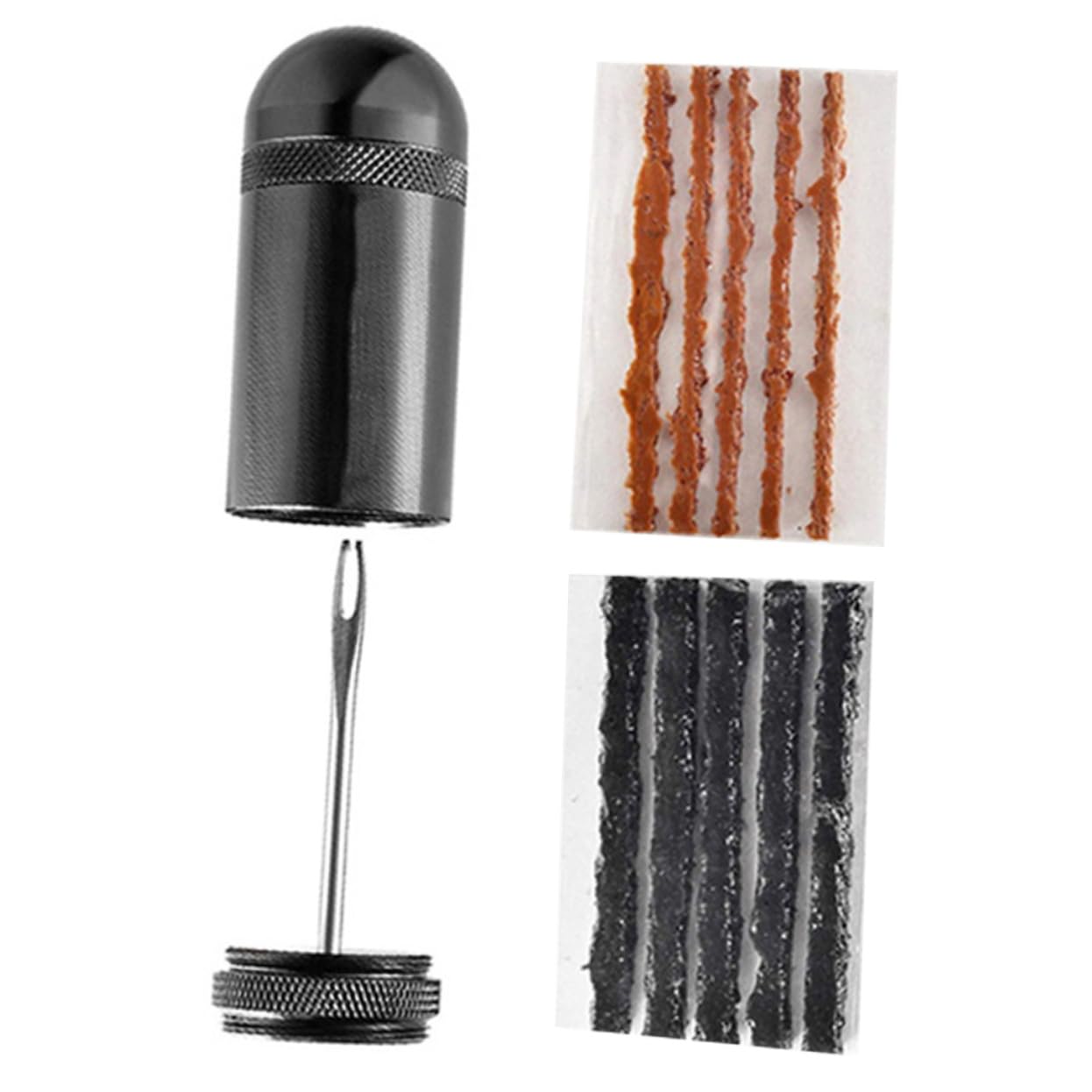 DECOMELODY Cycling Tire Repair Kit Tire Repair Kits Puncture Repair Kit Bicycle Repair Strips Tubeless Repair String Bike Tire Repair