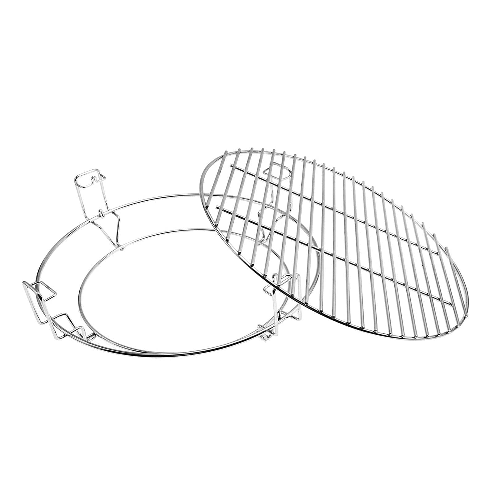 WELL GRILL 18inch Round Cooking System Grid Grates Set, Stainless Steel