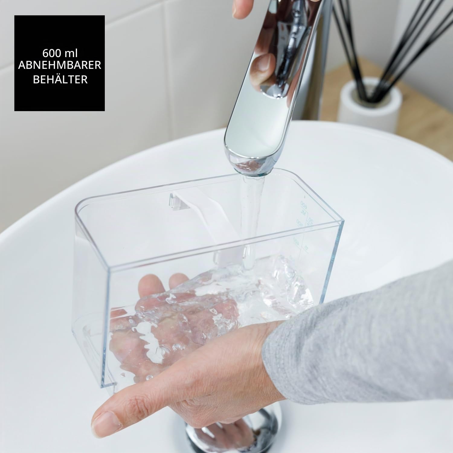Taurus - Munddusche 20W | 600 ml Reservoir | 10 Druckstufen | 3 Modi | 7 Düsen | 1.200–1.700 Puls/Min | Touch-Bedienung | Auto-Off