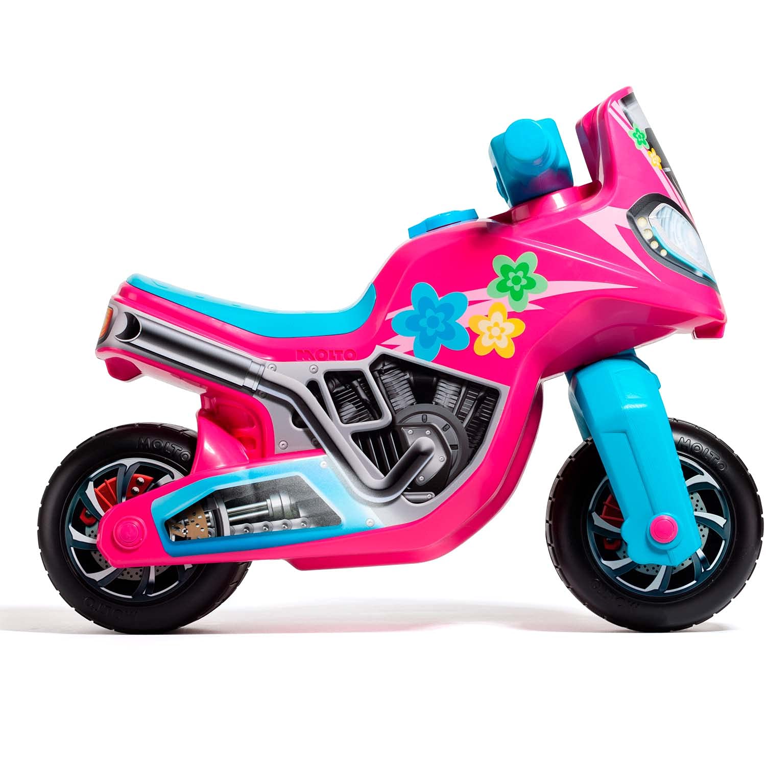 Moto correpasillos Molto Cross Race Rosa