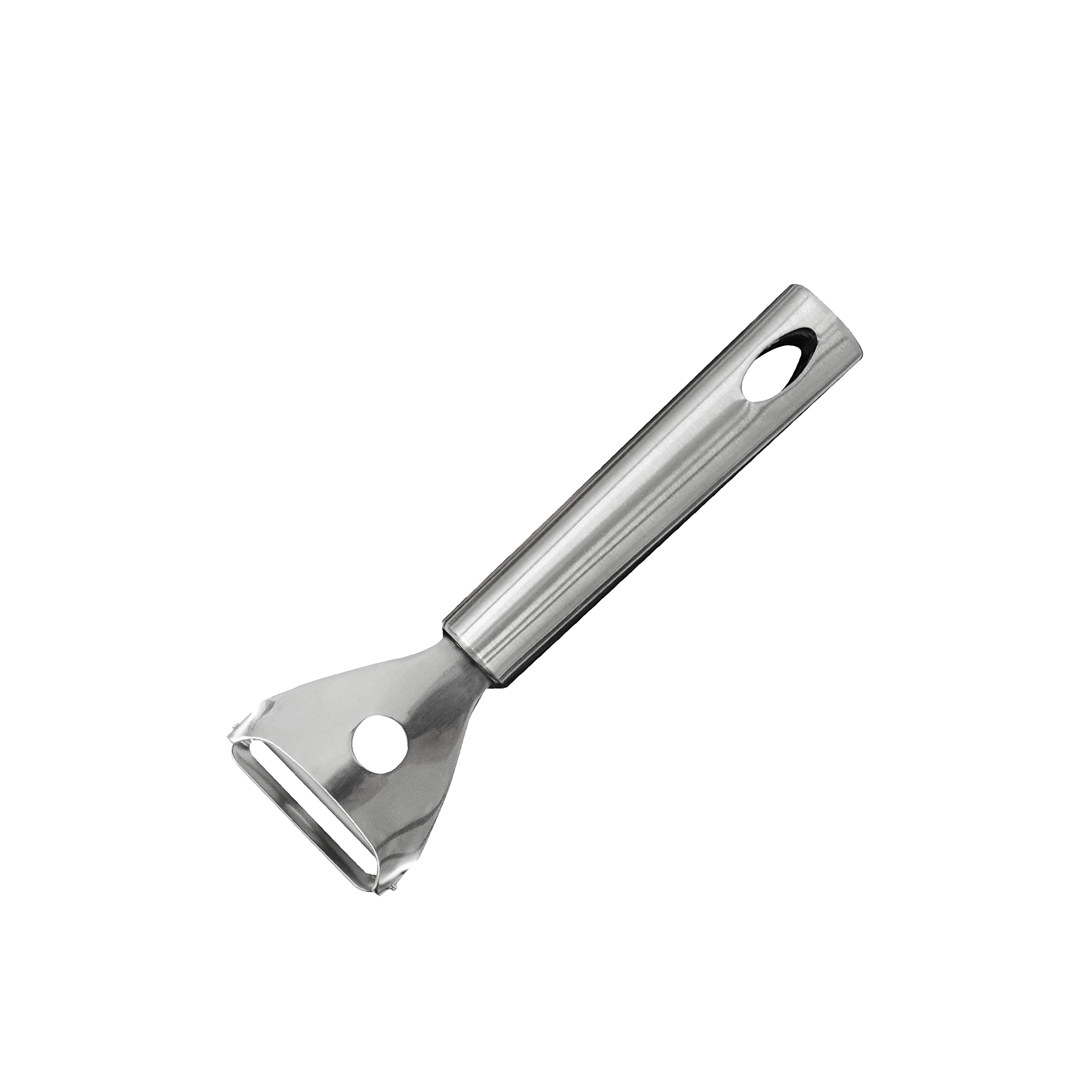 Fackelmann Silver Origin Y-Peeler, Vegetable Peeler, Potato Peeler, Stainless Steel Handle & Function Head, 17.5X5.5x1.3cm,