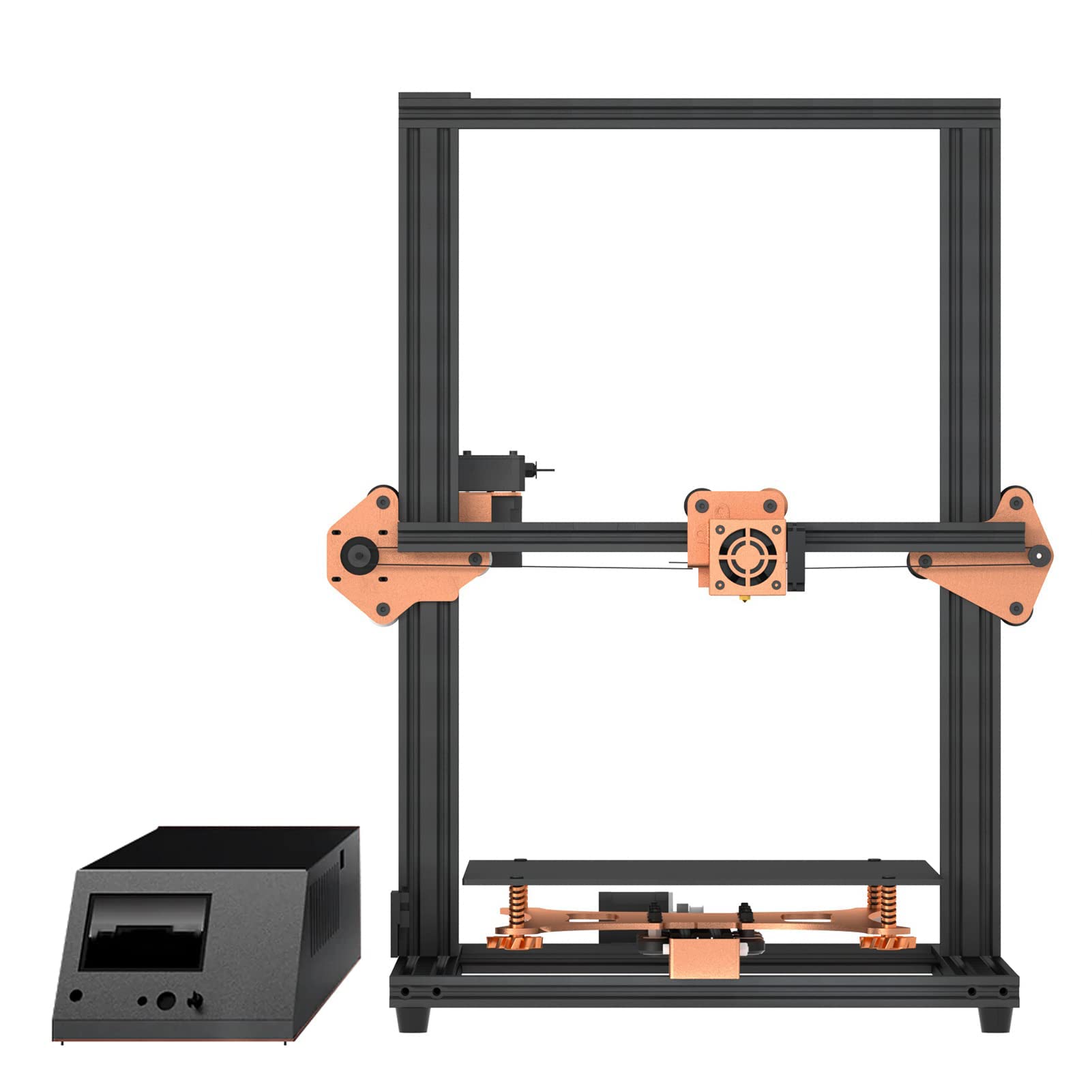 Drukarka 3D 300x300x400mm objętość konstrukcyjna z AC szybkie ogrzewanie łóżko 2,5 cala ekran dotykowy DIY wytłaczarka MK8 dysza do włókna 1,75 mm PETG/PLA/PVA/drewno