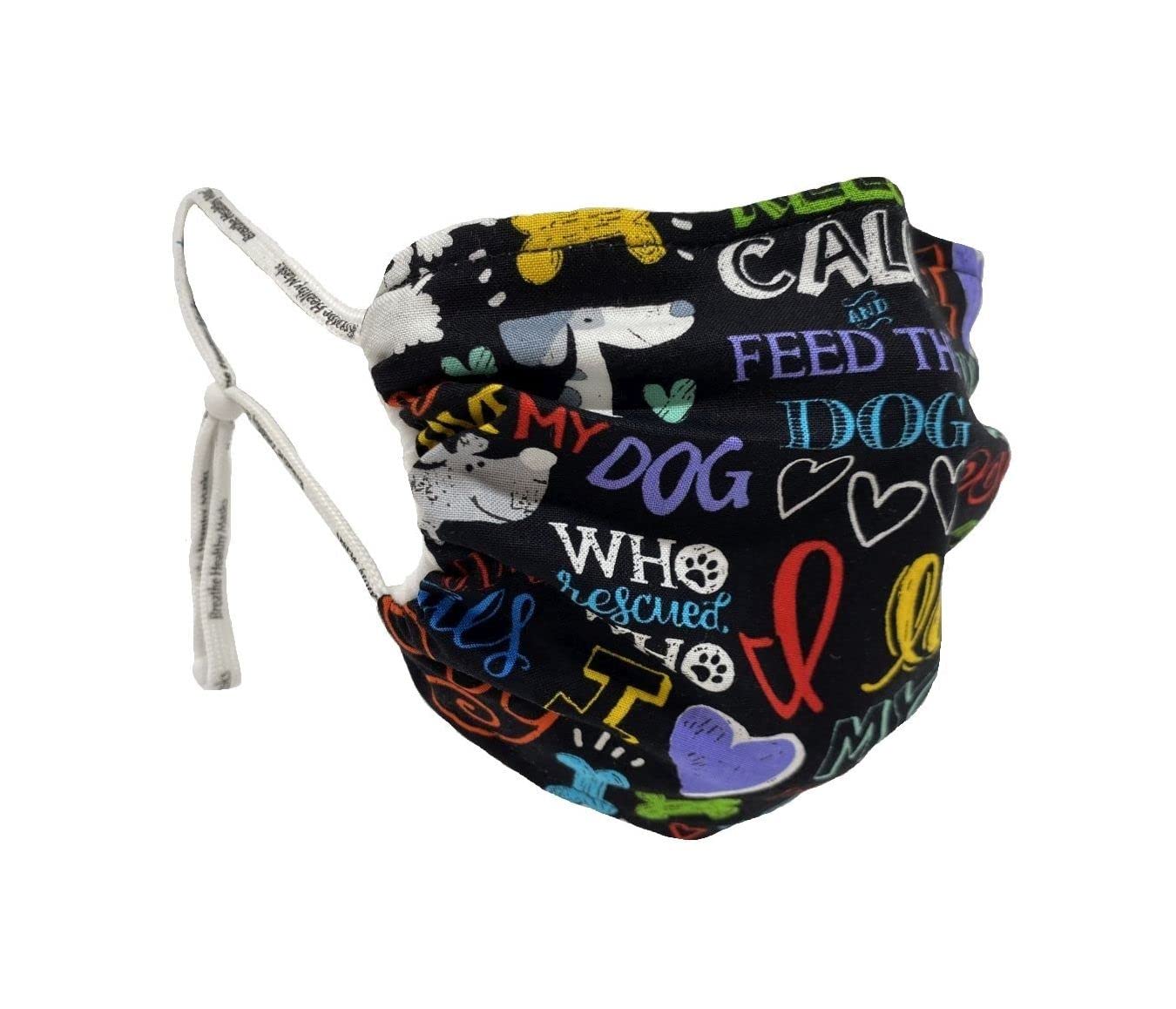 Breathe Healthy Face Mask, Reusable Mask for Kids, Adjustable, Breathable & Washable, Made in the USA