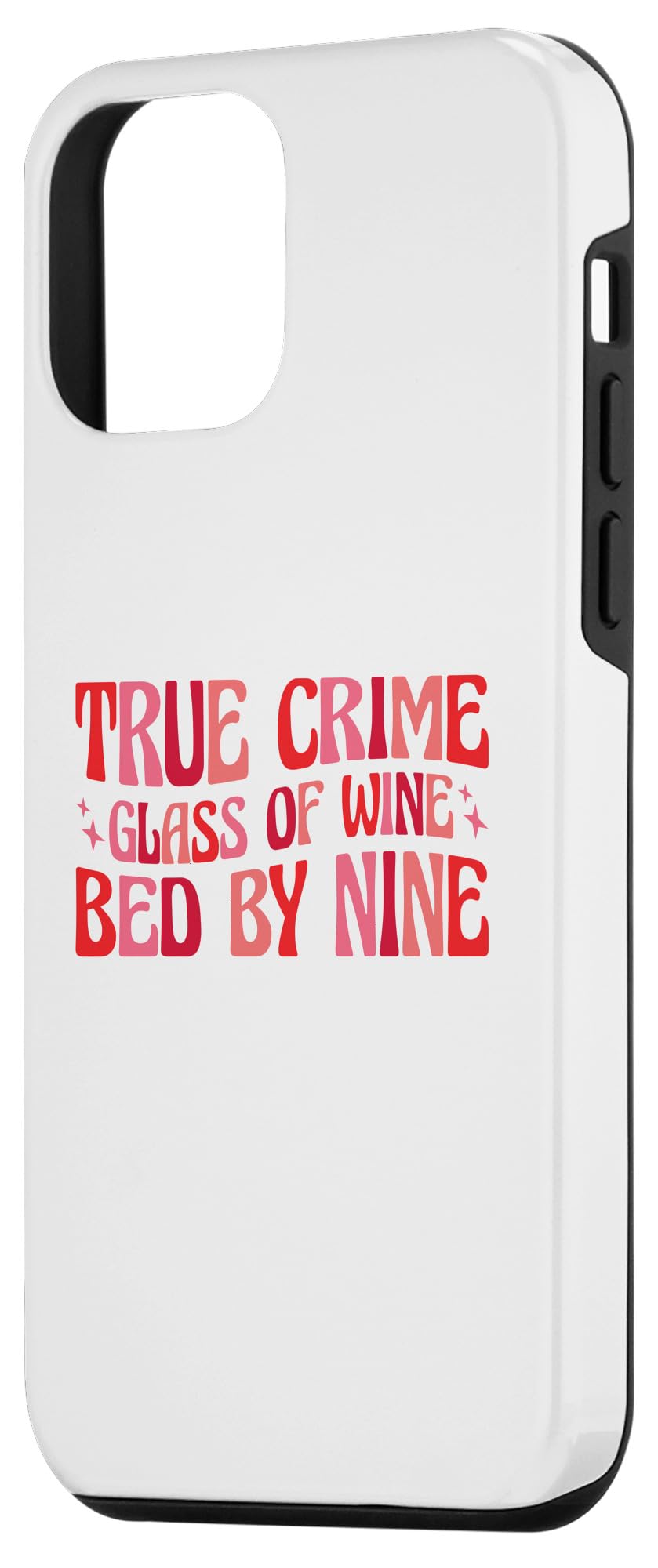 iPhone 12 mini True Crime Glass Of Wine Bed By Nine Case - Image 2