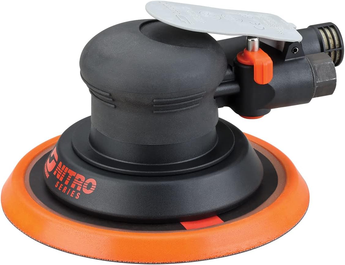 Dynabrade NS6H: 6" (152 Mm) Dia. Non-Vacuum Nitro Series Random Orbital Sander