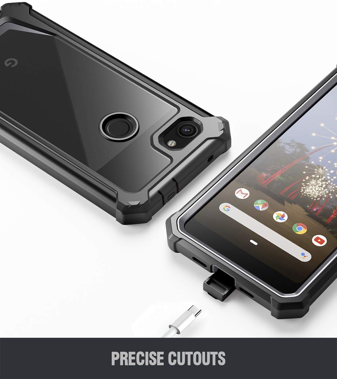 Amazon.co.jp: Pixel 3a ケース 含 Pixel3a フィルム 全面保護カバー