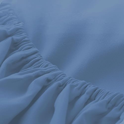 Miniatura 10 de GOKOCO Luxury Soft 4 Piece Sheet Set 800 Thread Count 100% Egyptian Cotton Queen Size Bed Sheet Set, Super Soft Sateen Weave, Fit Mattress 12'' Deep