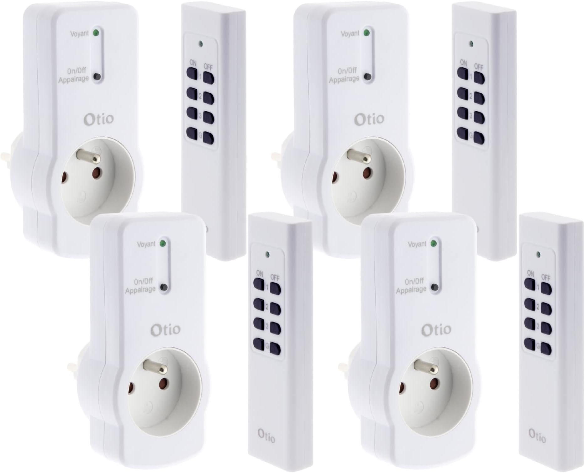 Otio 3 prises telélécommandées