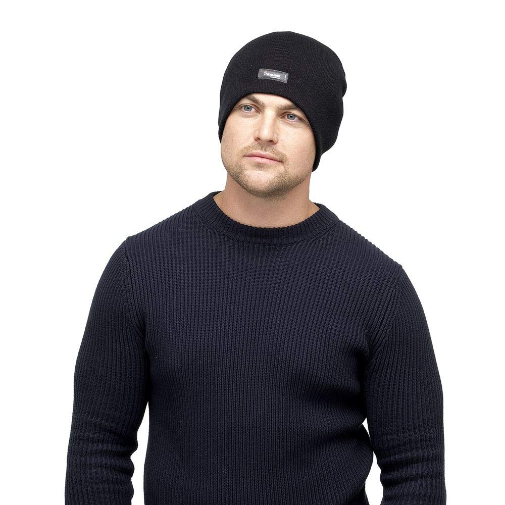 Undercover Mens Heatguard Knitted Beanie Hat GL389 Black