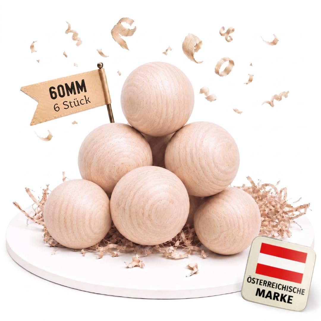 Holzkugeln ohne Loch