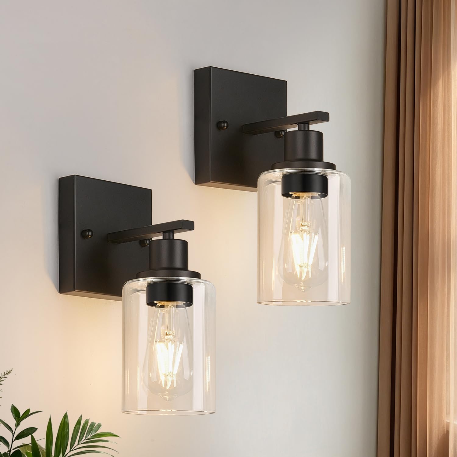 Indoi 1-Light Matte Black