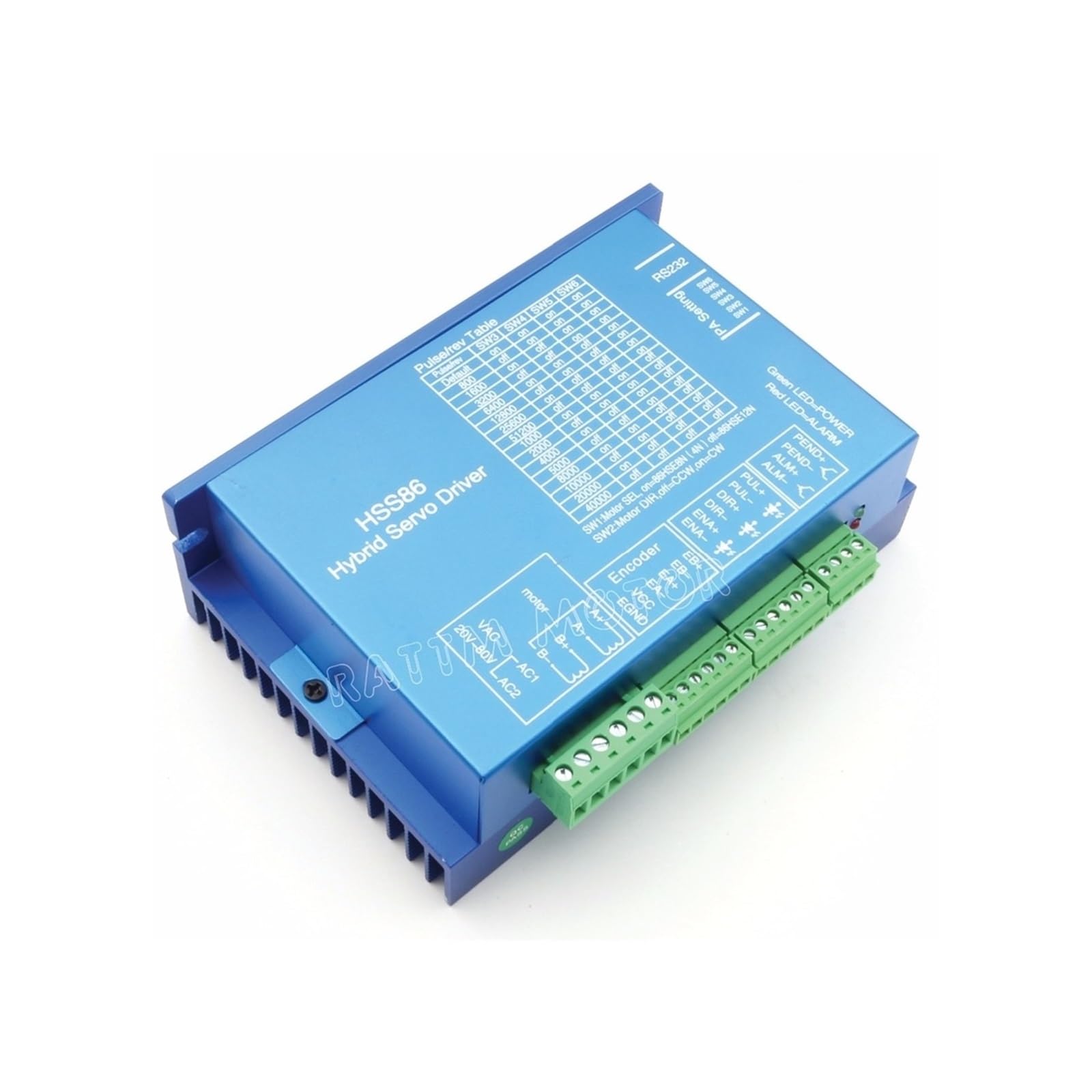 Servocontrolador híbrido 2HSS86 for servomotores de Circuito Cerrado de 4,5 NM/8 N.m/12 N.m