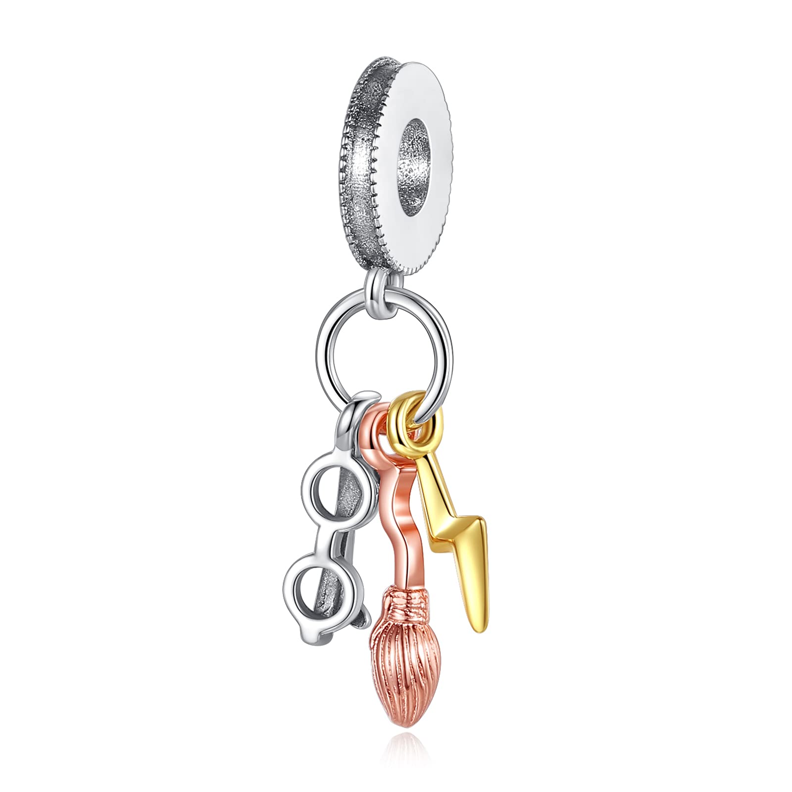 HAEPIAR S925 Sterling Silver Charm per Bracciale Collana Charm Dangle Magic Boy Regali per donne