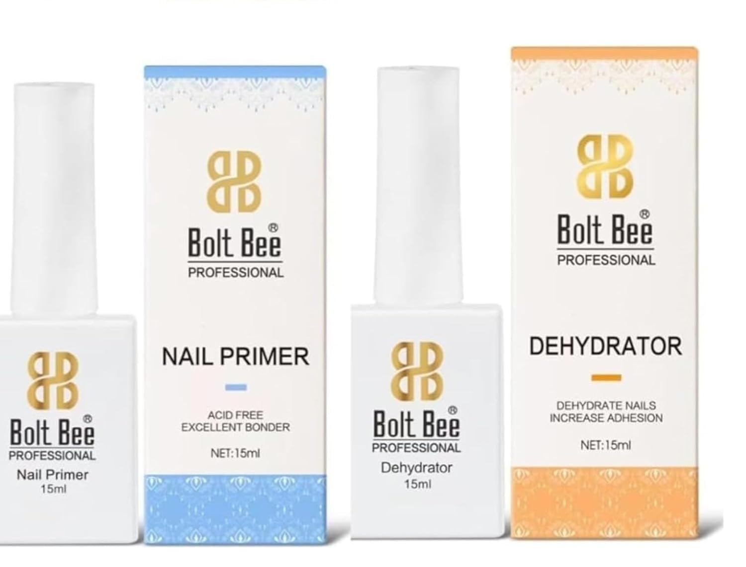 Nail Primer and Dehydrator air dry15ml Soak Off UV LED Gel Nail Polish set for Nail Art-image-22