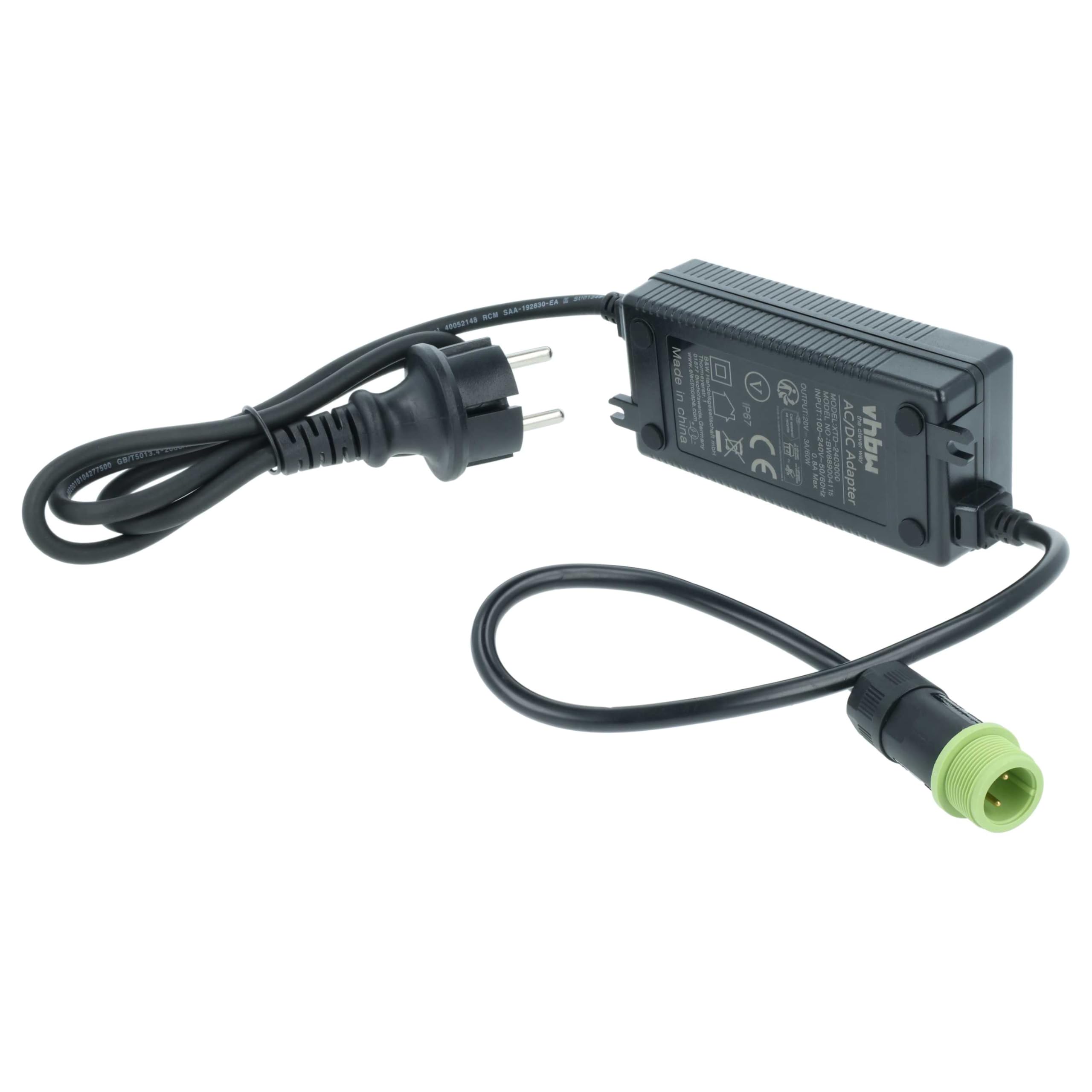 Chargeur Remplacement pour Worx WA3751 WA3775 WA3762 Batterie Robot Tondeuse