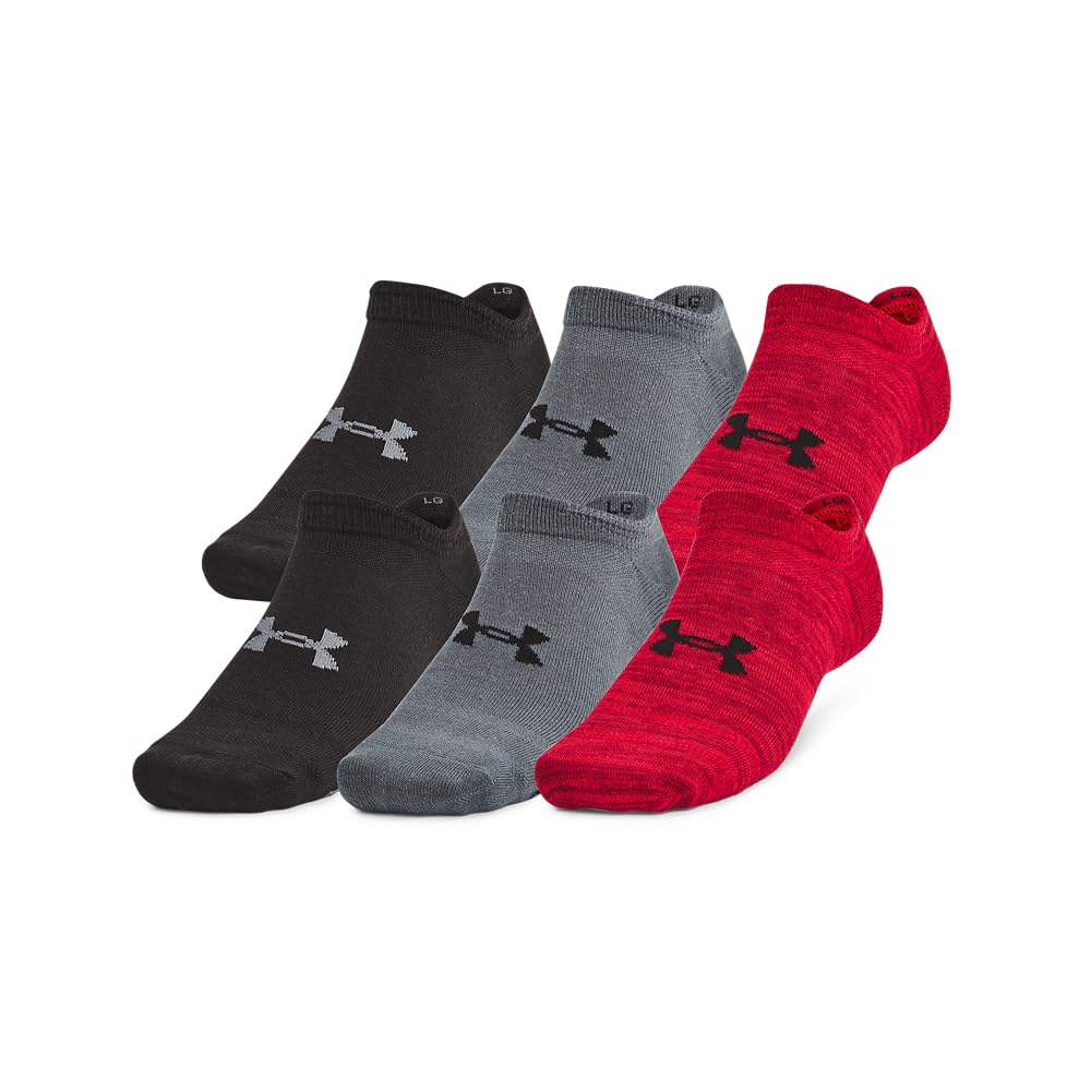 Under Armour Unisex Adult Essential No Show Socks (6-Pairs)