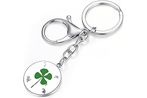 Clover Keychain - Your Lucky Irish Charm