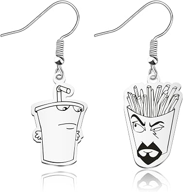 OKEYCH Cartoon Inspired Gift Cartoon Lover Earrings Car-toon Fan Jewelry Cosplay Merch