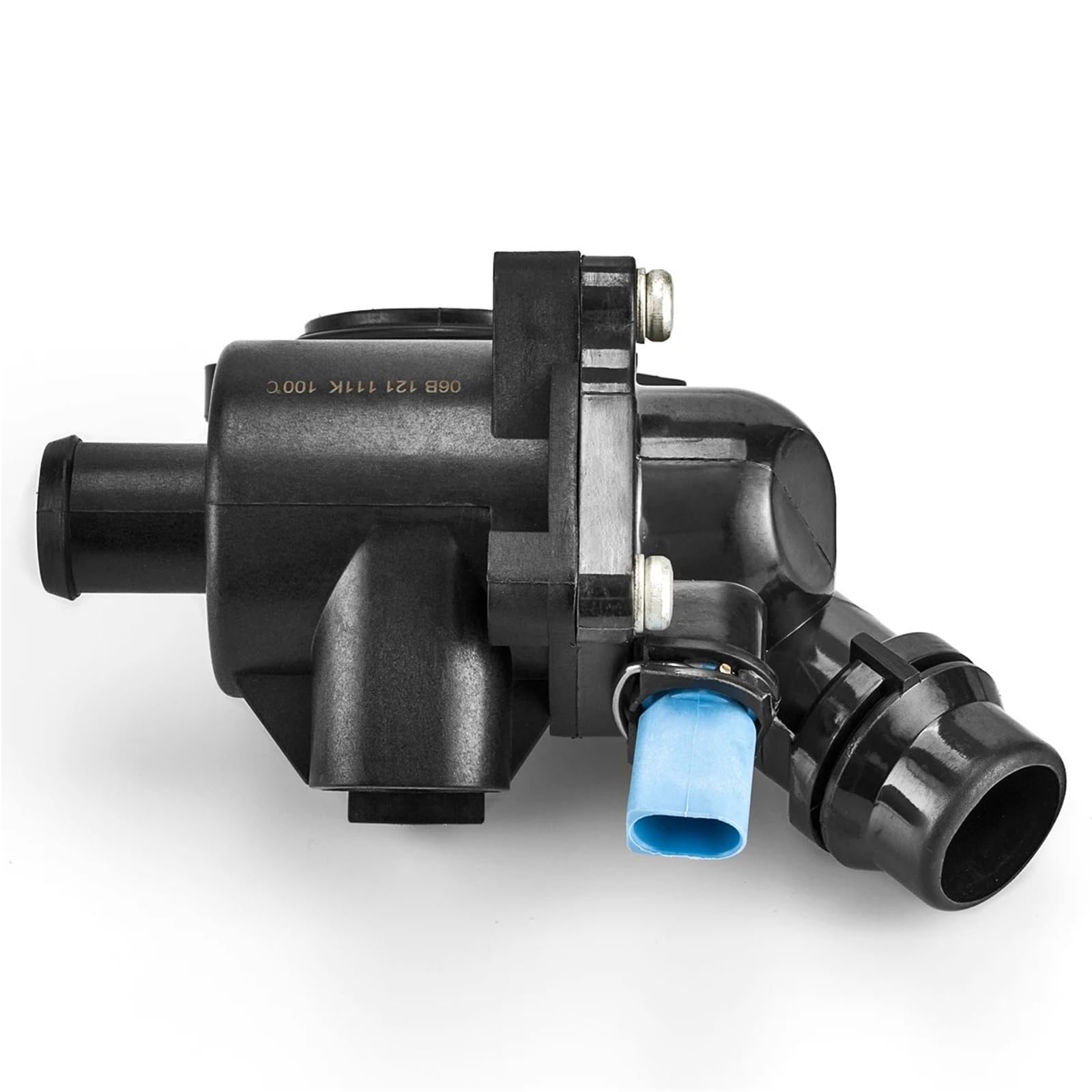Boîtier de Thermostat avec capteur pour Audi A4 B6 B7, A6, C5 et Passat B5.5 (2000-2008). Thermostat de Liquide de Refroidissement Moteur : références 06B121111K, 06B121111G et 06B121111H/B/D.