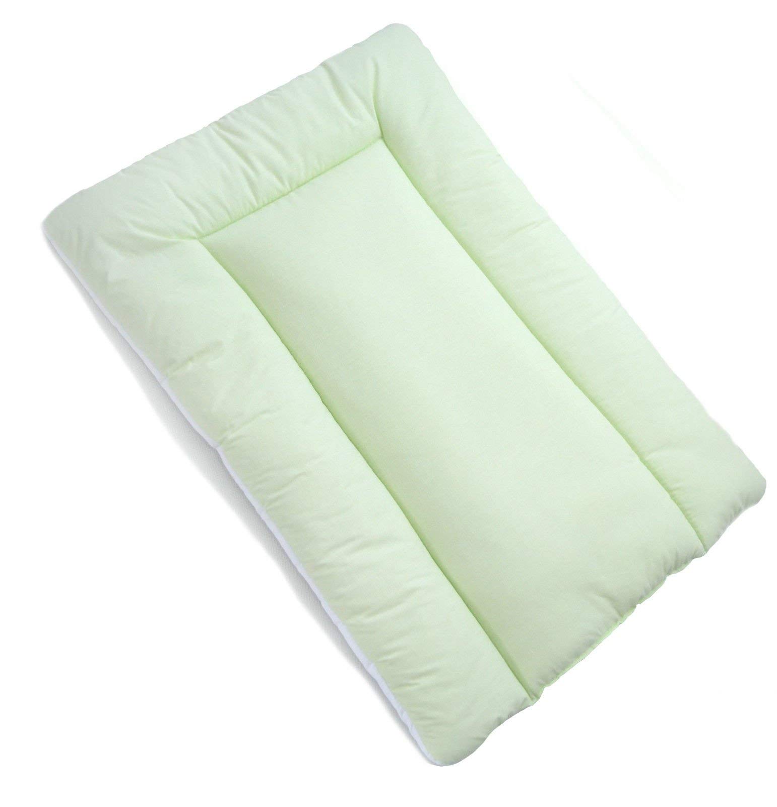 100% Cotton Baby Changing MAT Nursery MAT for Changing Unit (Green)