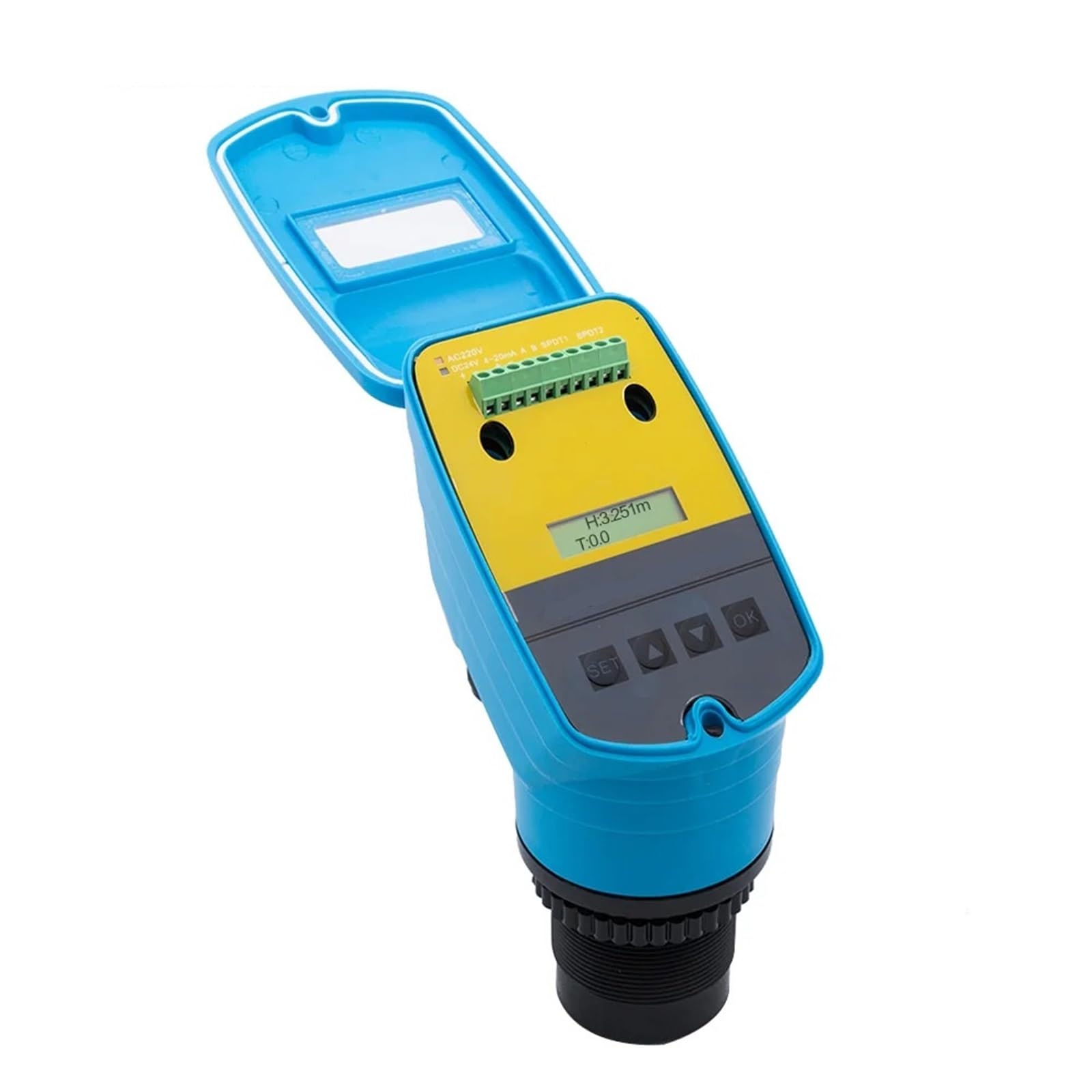 RWRAPS Tank Level Indicator Water Level Sensor 4-20mA(0-10 Meter 4-20mA)