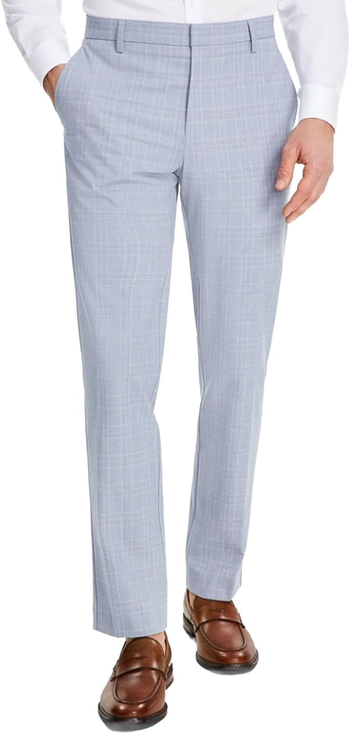 Tommy Hilfiger Mens Slim Fit Dress Pants Slacks