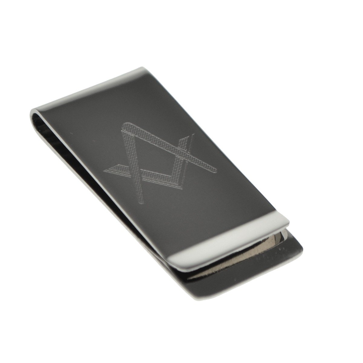 Gtr-Prestige Giftware Silver Money Clip Featuring Engraved Masonic Design No G In A Gift Box