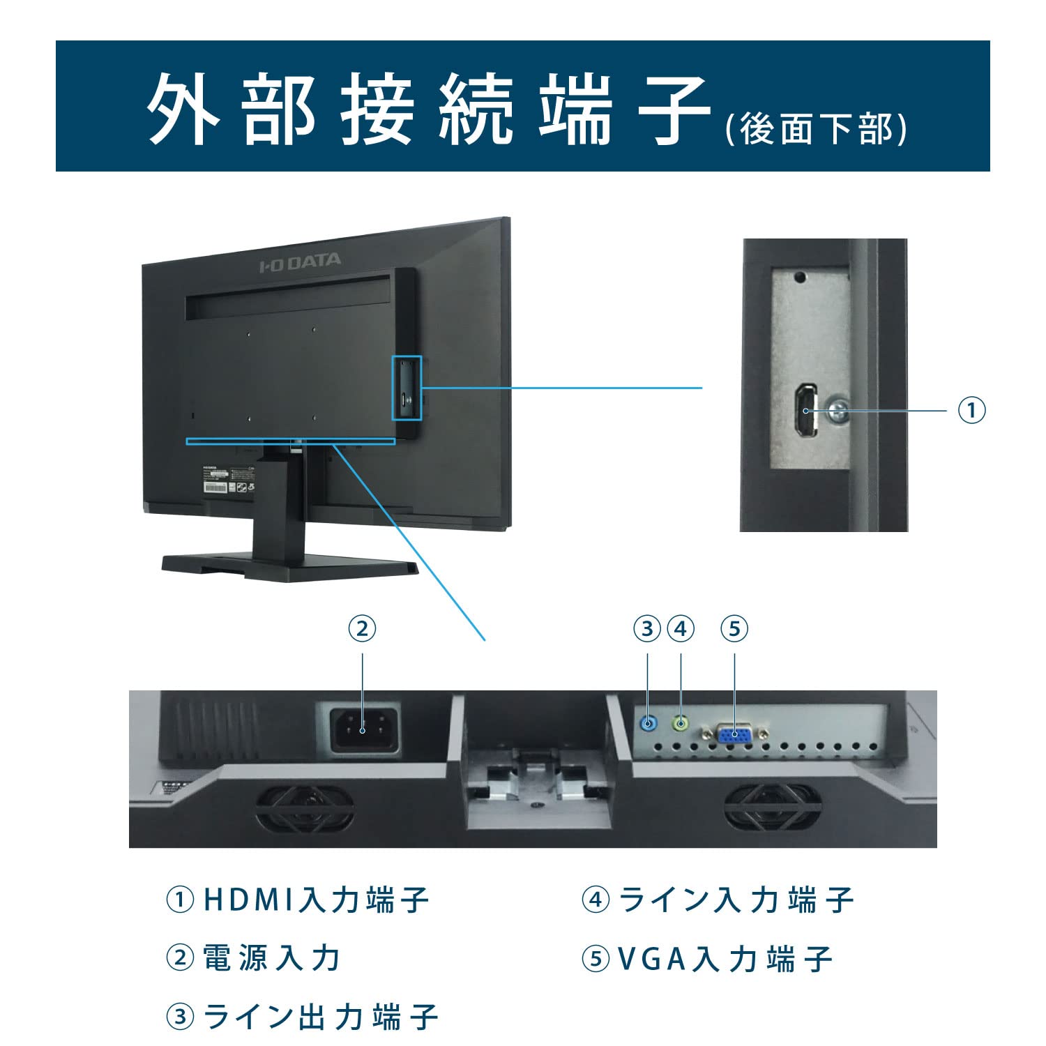 Amazon.co.jp: 【整備済み品】 I-O DATA 23.8インチ ワイド 液晶モニタ