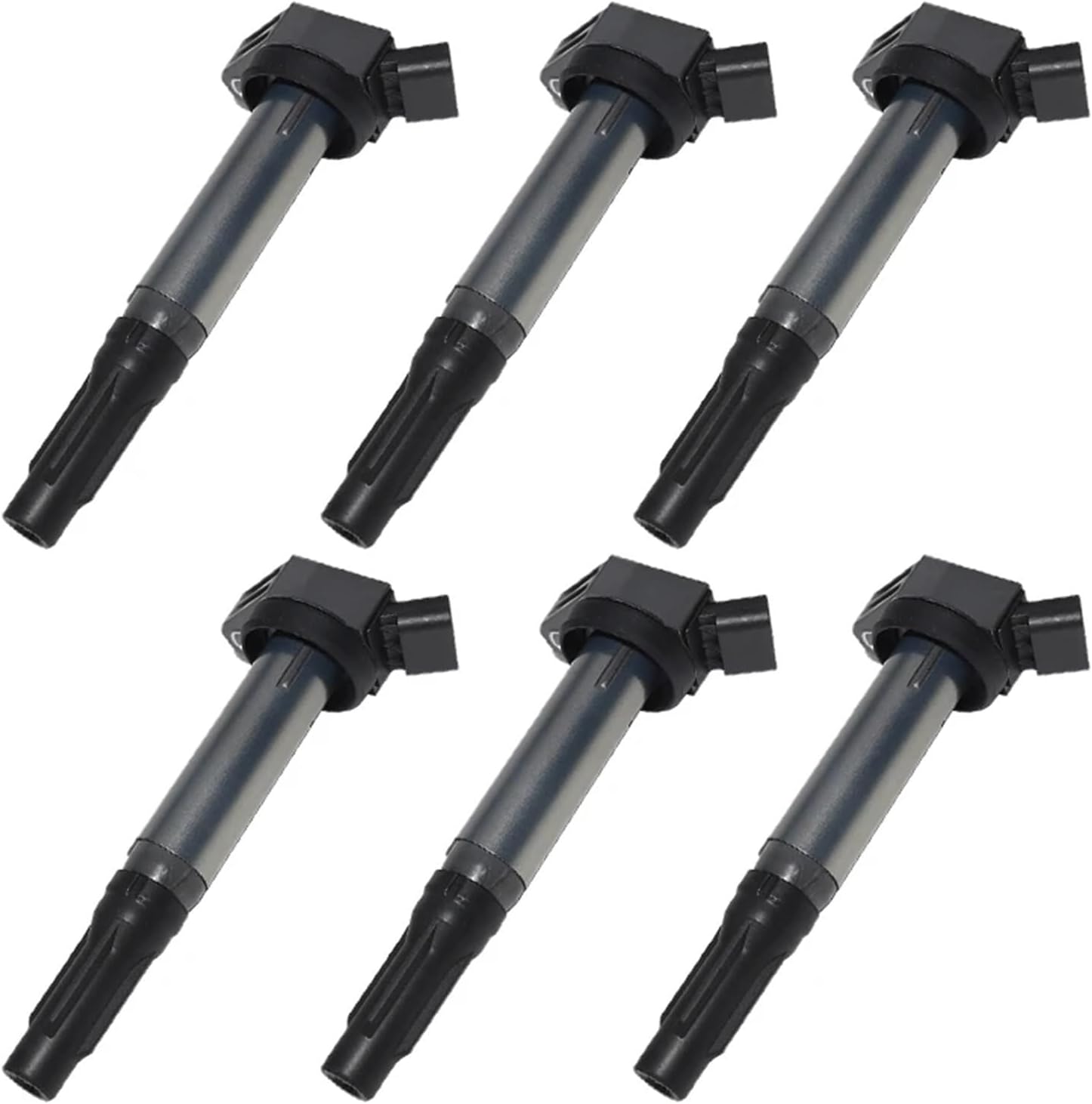 6PCS Ignition Coil 9091902255 Compatible for LEXUS IS350 RX350 RX450H Compatible for TOYOTA AVALON CAMRY SIENNA VENZA RAV4 V6-35L UF487 9091902250