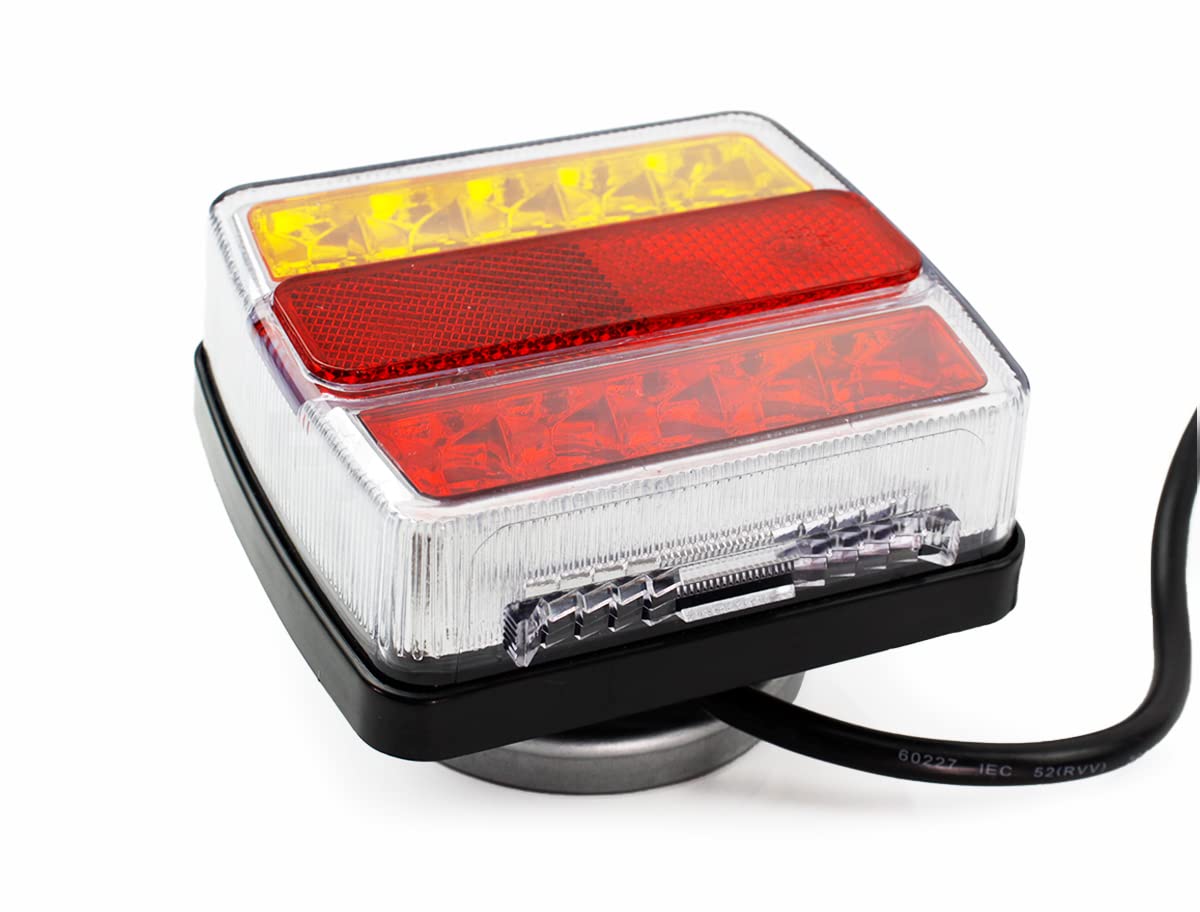 Amazon | MOTOR POWER 12V 汎用 トレーラー ヒッチメンバー LED