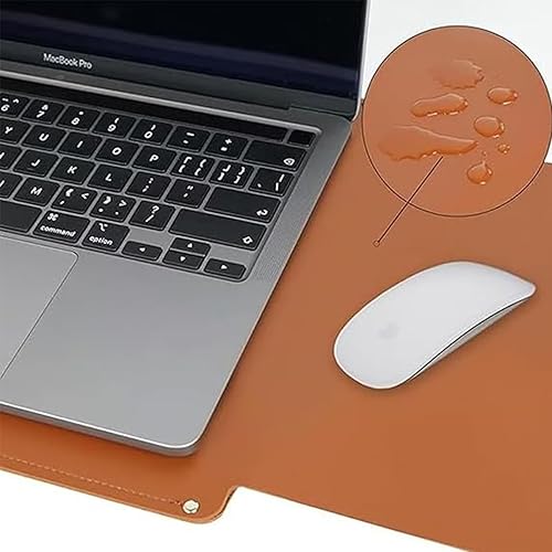 Miniatura 4 de Bolsa de cuero impermeable para laptop de 14-16 pulgadas, 2 bolsas para laptop para mujeres, maletín de trabajo para portátiles y fundas para iPad