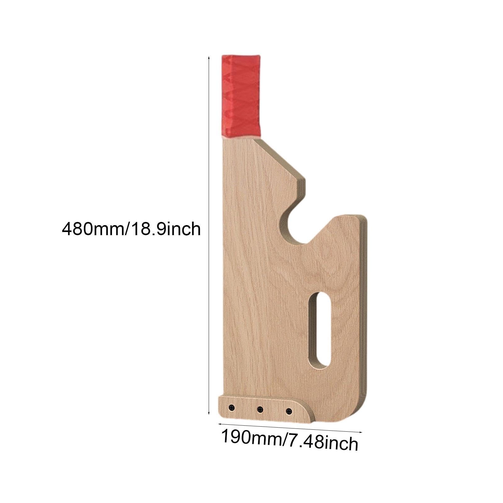 Supporto in Legno per Bilanciere da Stacco da Terra, Accessorio per Sollevamento Pesi, Attrezzatura Fitness Compatta per Supporto Bilanciere