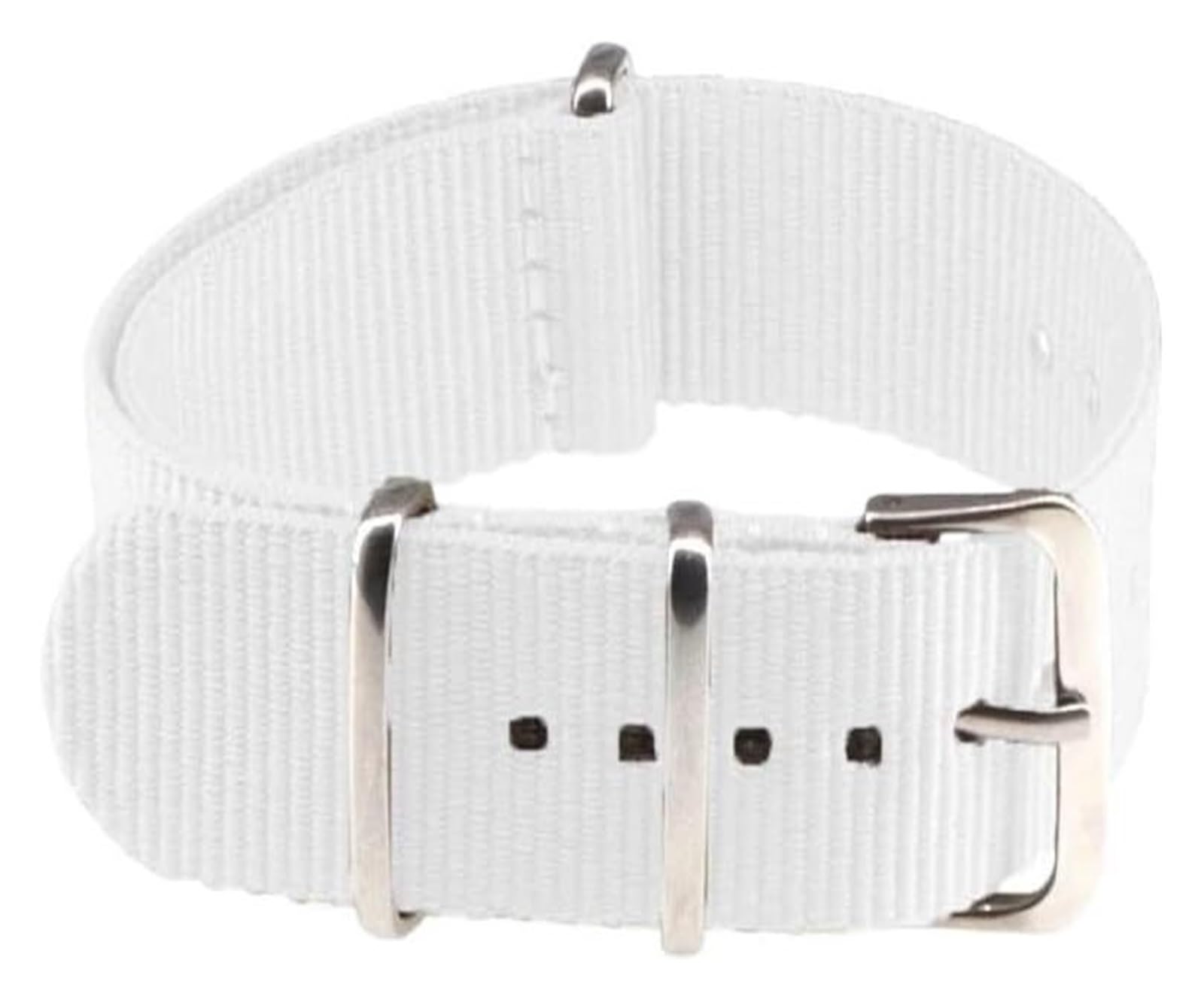 Remplacement du bracelet de la montre intelligente Bracelet de montre en Nylon 14mm 16mm 18mm 20mm 22mm, Bracelet universel en toile for femmes et hommes, Bracelet de montre