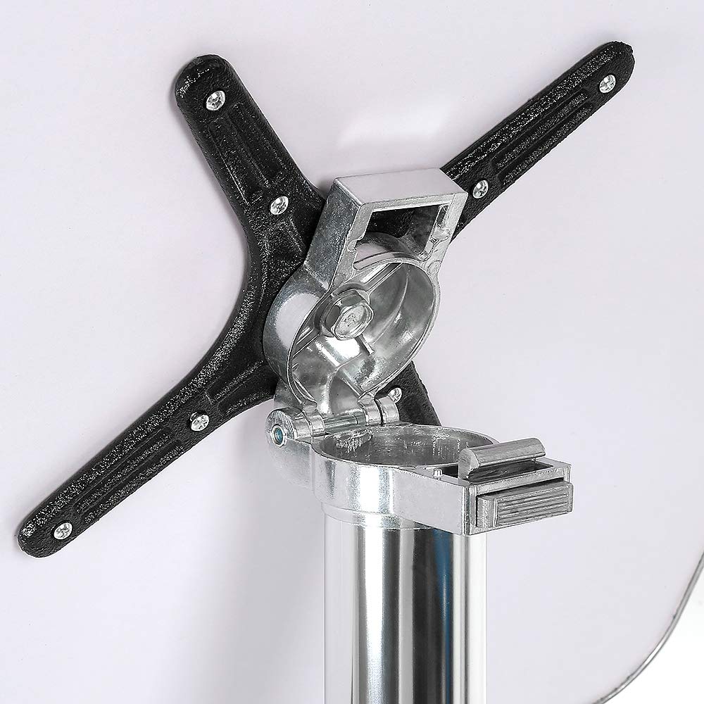 Drumm Table haute bistrot 2 en 1 acier inoxydable réglable 60 x 60 x 70/110 cm fête mariage réception